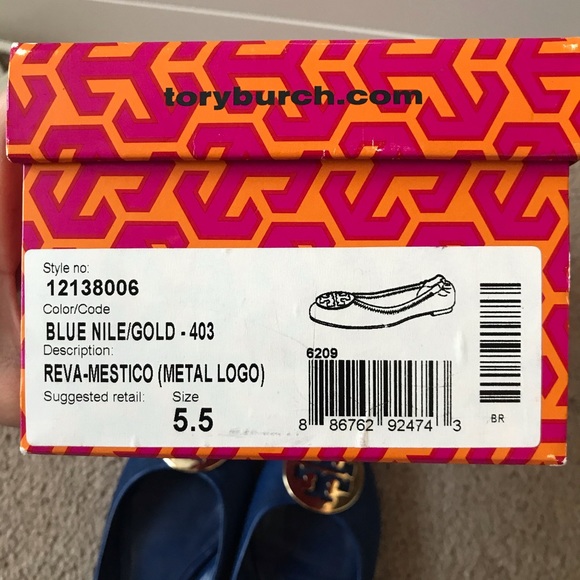 Authentic Tory Burch reva flats - Picture 5 of 5